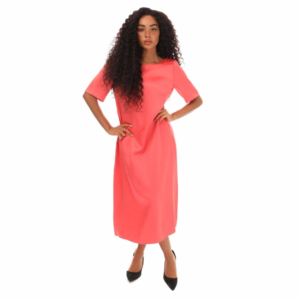 (6 UK, Pink) Boss Womens/Ladies Dibeca Dress