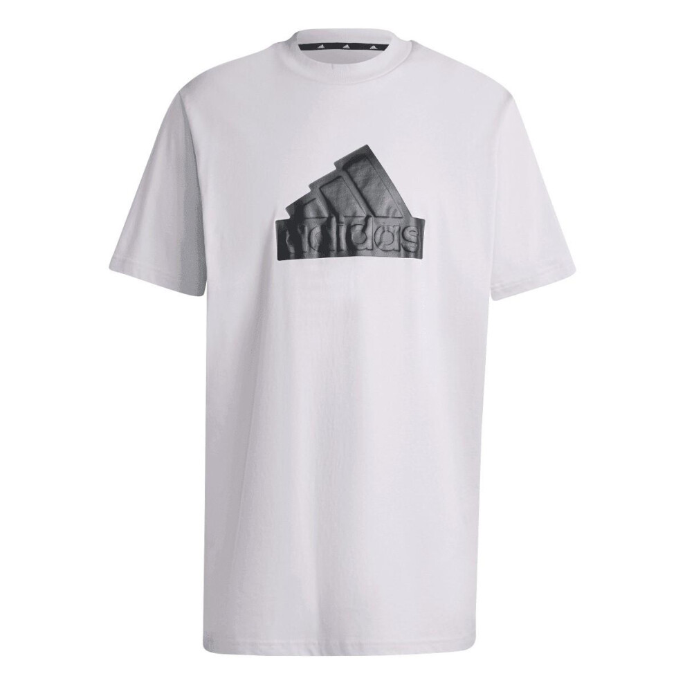 (M, Purple) Adidas Mens Future Icons Badge of Sport T-Shirt