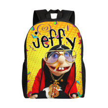 (04) Jeffy Woodyotime Sml Cute Cartoon Pattern Children Large Backpack Capacity