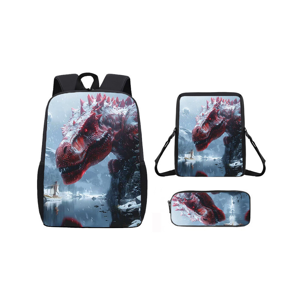 (33) Animal Dinosaur Print Children School Backpack With Material Oxford Durable-image-OPC-PHHPC7V-NEW