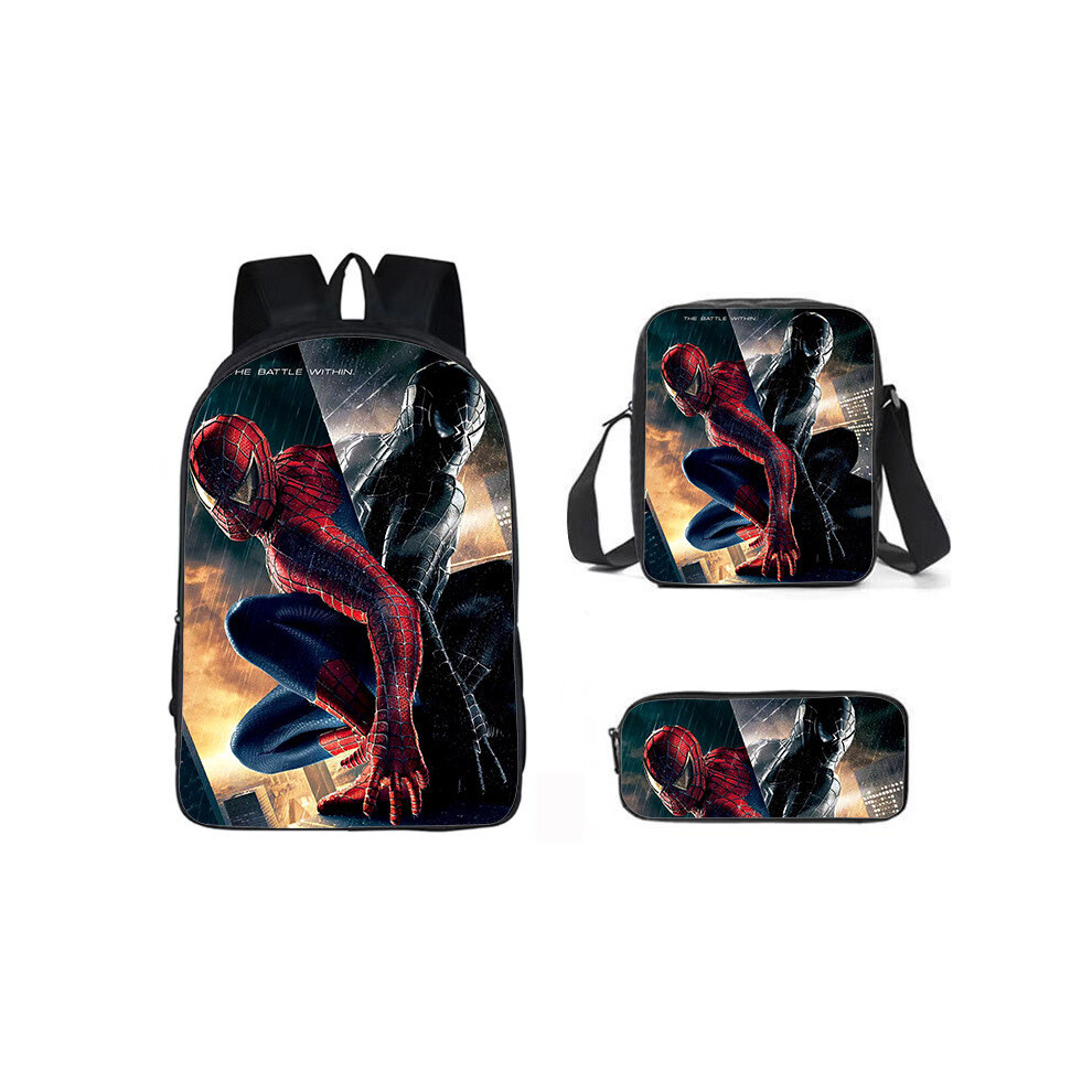 (13) Backpack Piece Three Set Waterresistant For Kids Material