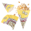 100X σακουλάκια ποπ κορν χάρτινα αμύγδαλα Popcorn S 3