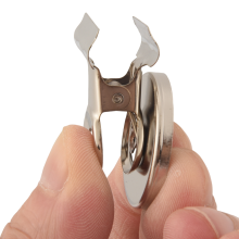 ks 3 cm magnetický klip magnet na chladničku nástenný držiak na poznámky strieborný
