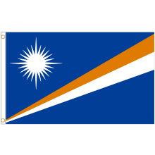 (5' x 3' - 150cm x 90cm) Marshall Islands National Polyester Flag
