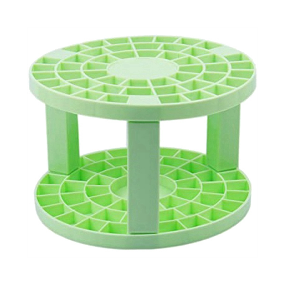 Ronde kwastenhouder en organizer, make-upmarker