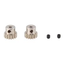 STÜCKE 2,3mm Welle Metall Ritzel Motor Getriebe 48DP M0.6 M0.8 für 1/12 1/16 RC Auto 7075 - Redcat 370/380/390,16T
