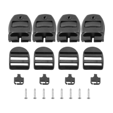 Juego de 4 clips de repuesto para cubierta de bañera de hidromasaje, con llave y tornillos, para correas.