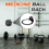 Medicine Ball Rack Wall Mount Storage Racks,8.9In Inside Diameter, 88 Lbs Mounted 1 Pack 7