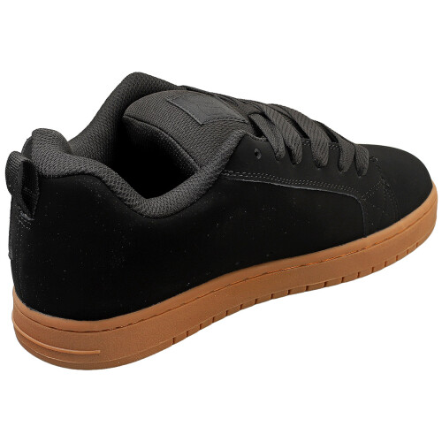 DC (41) DC Schuhe Court Graphik Sneaker Schwarz-Gummi Herren 1