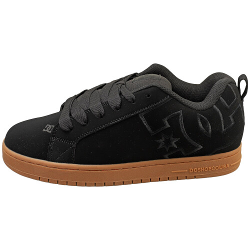 DC (41) DC Schuhe Court Graphik Sneaker Schwarz-Gummi Herren 2