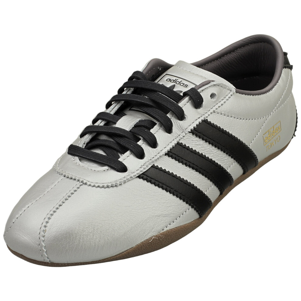 (5) adidas Tokyo Decon Womens Fashion Trainers in Silver Black