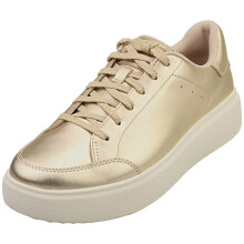 (7) FitFlop Rtg Metallic Womens Fashion Trainers in Platino