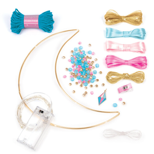 Make it Real Lunar Dream Catcher With Lights - Blue 2
