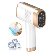 Dispositivo De Remoção De Pelos Ice Point 21j, Lâmpada Dupla, Alta Energia, Indolor, Corpo Inteiro, Uso Doméstico  (branco)