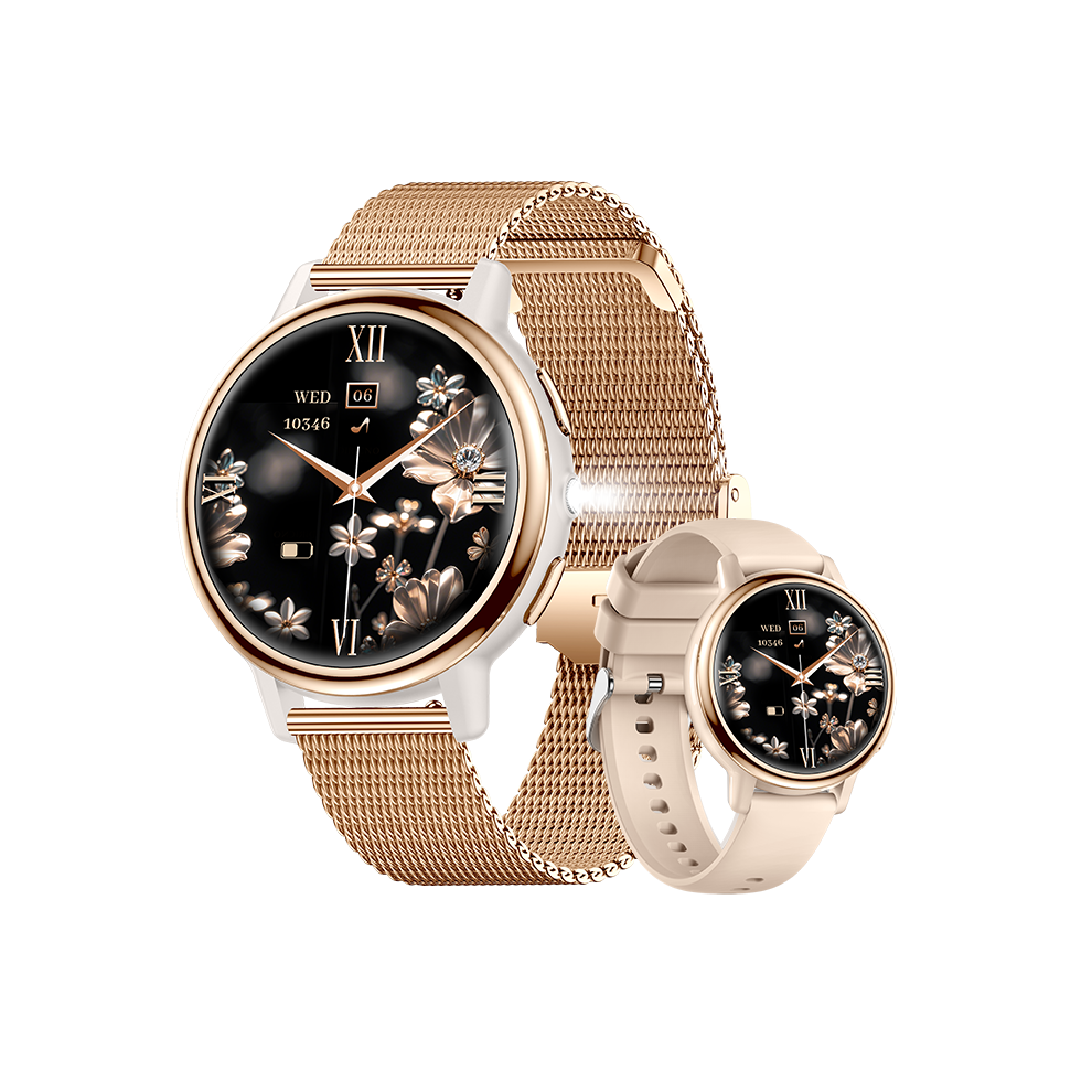Smartwatch Ak88 For Women Health Monitoring Bluetooth Calling(Rose) 6976917081521