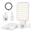 Lampe selfie 128 LED 2000 mAh 3 modes déclairage réglables (blanc) 1