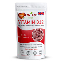 Vitamin B12 Methylcobalamin 1000mcg 200 Tablets High Strength Reduce Tiredness
