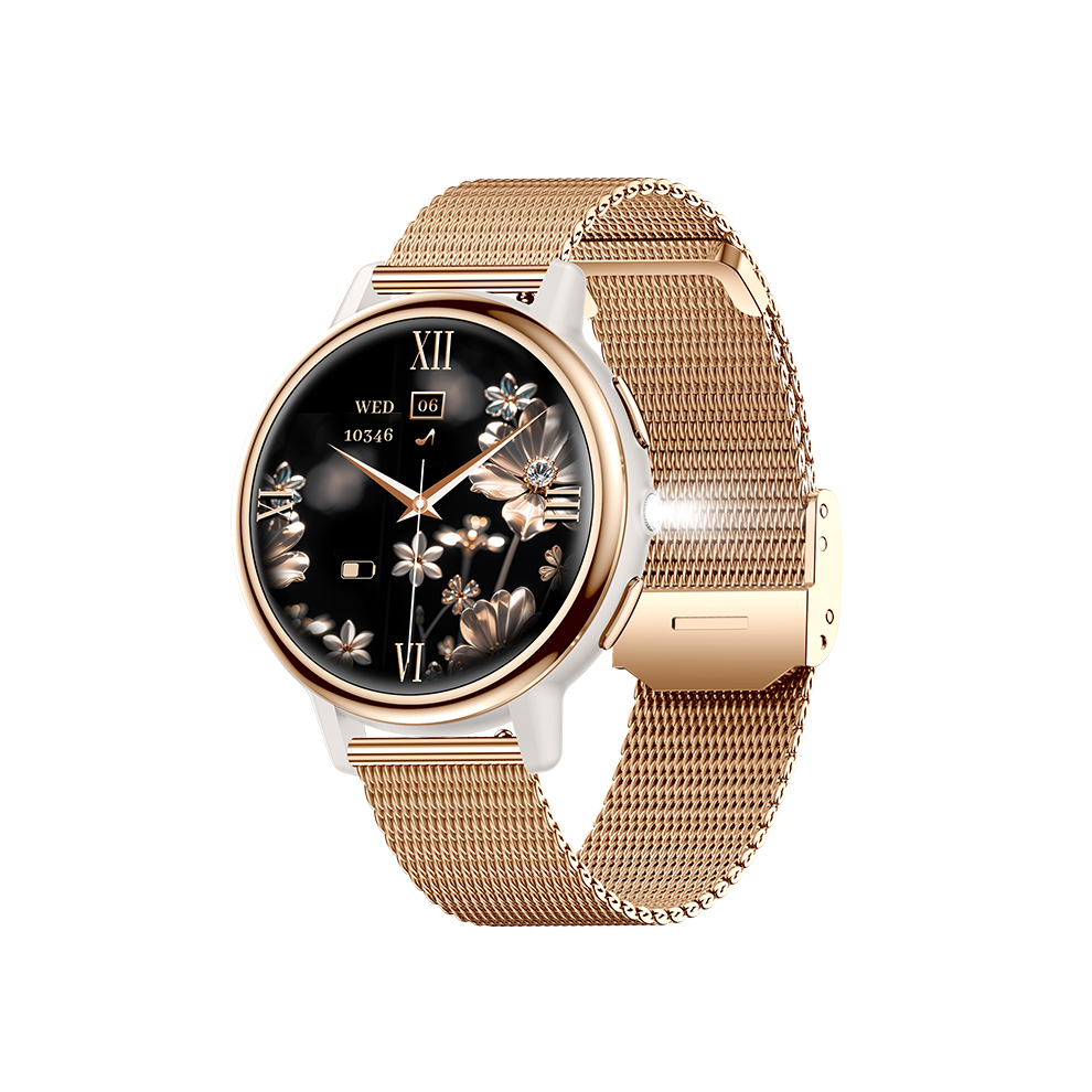 Smartwatch Ak88 For Women Health Monitoring Bluetooth Calling(Rose) 6976917081514