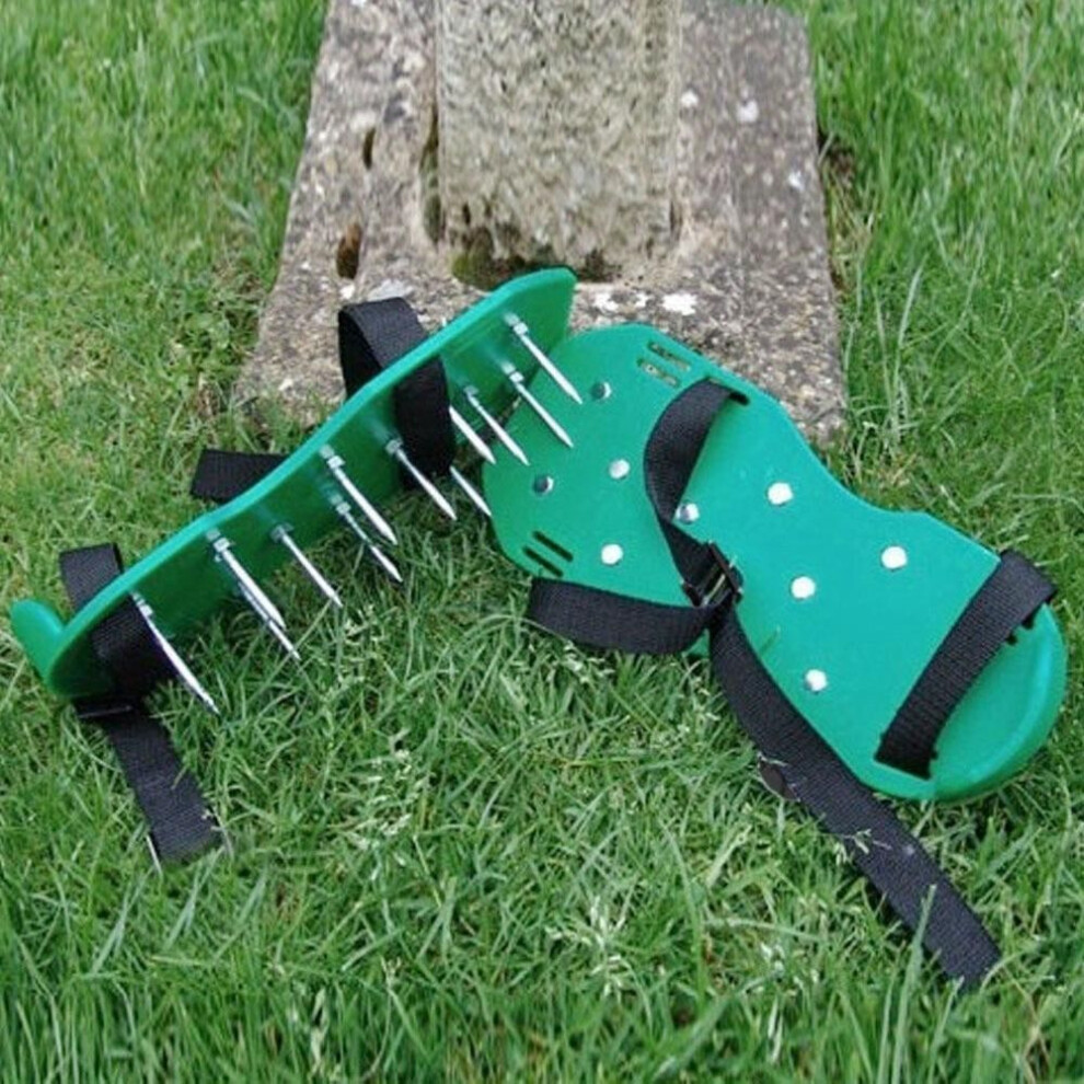 Garden Yard Lawn Aerator Shoes, Free-installation Grass Aerator Lawn Tool For Grass, Lawn, Garden, Patio,nail Length 4.5 Cm