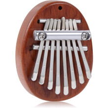 Kalimba Mini Duimpiano 8 Toetsen Draagbare Houten Marimba's met Lanyard Speciale Cadeaus voor Kinderen en Volwassenen Beginners