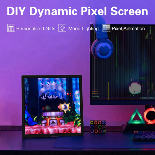 LED Pixel APP Cellphone Control Display 64X64 Programmable Light 2