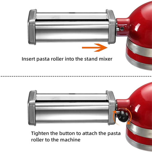 Accessorio per la sfogliatrice e tagliapasta per robot da cucina KitchenAid 2