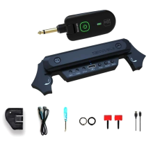DOUBLE X2 Draadloze Soundhole Pickup met Ontvangermicrofoon, B