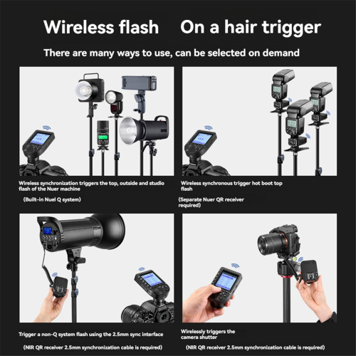 NEEWER QPRO-N Wireless TTL Flash Trigger for Nikon 2