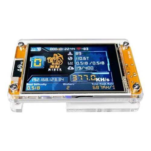 2 kpl Bitcoin NerdMiner V2 NMMiner Hashrate 477KH/S ESP32 2