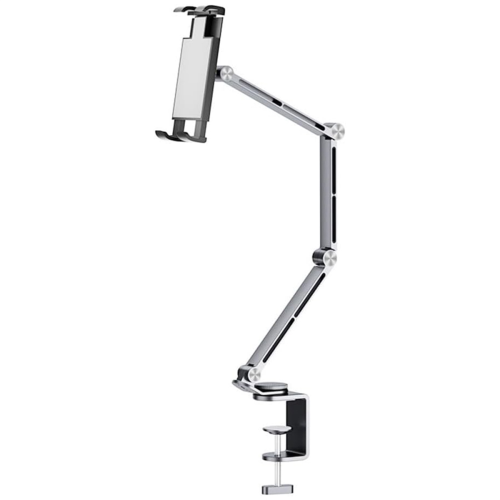 Heavy-Duty Mobile Phone/Tablet Metal Stand, Retractable Folding Stand