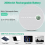Rechargeable Bluetooth CD Player, Music CD Disc Player for Car Black 3