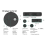 Rechargeable Bluetooth CD Player, Music CD Disc Player for Car Gray 5