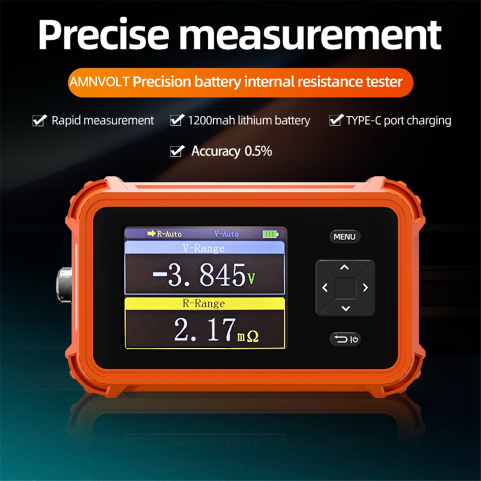 Voltage Internal Resistance Tester For 18650 Battery 4851973669956