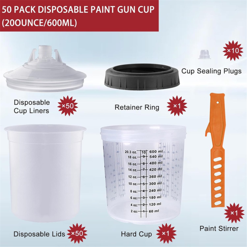 Κιτ βαφής 20 ουγγιών (600ml) για επιστρώσεις αυτοκινήτων 1