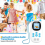 Bluetooth MP3 Player for Kids, Cute Kitty Music Player with Speaker 2