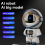 Slimme AI Robot Bluetooth-luidspreker Wekker FM-radio 1