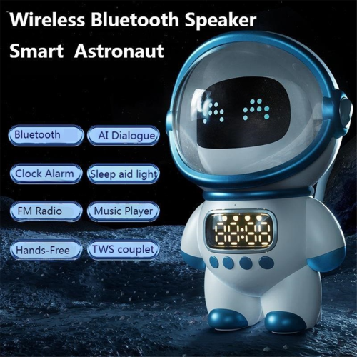 Slimme AI Robot Bluetooth-luidspreker Wekker FM-radio 2