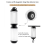 Lampe de poche USB rechargeable - Lanterne de camping étanche 3