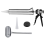 Voegpistool, handkitpistool voor tegels en cementkit 1
