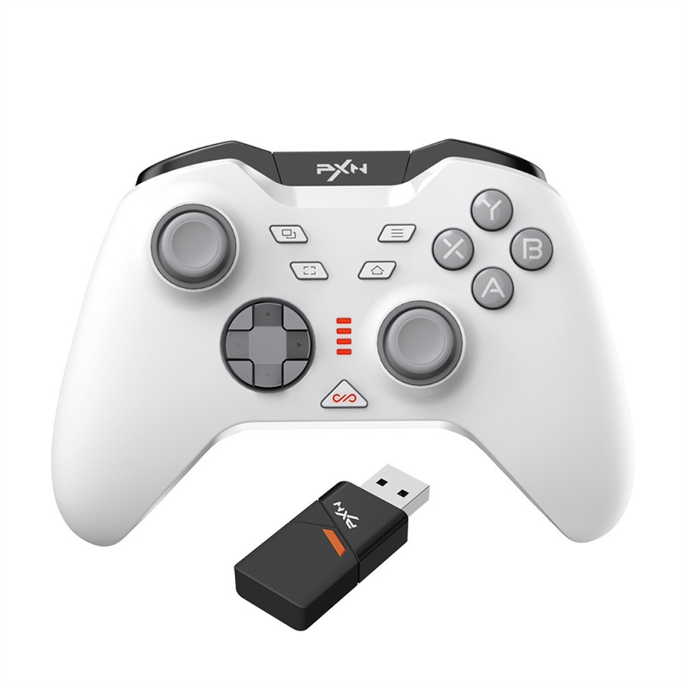 Pxn P5 Bluetooth Gamepad 1000Hz Hall Trigger Rocker Tri-Mode White 4851973693845