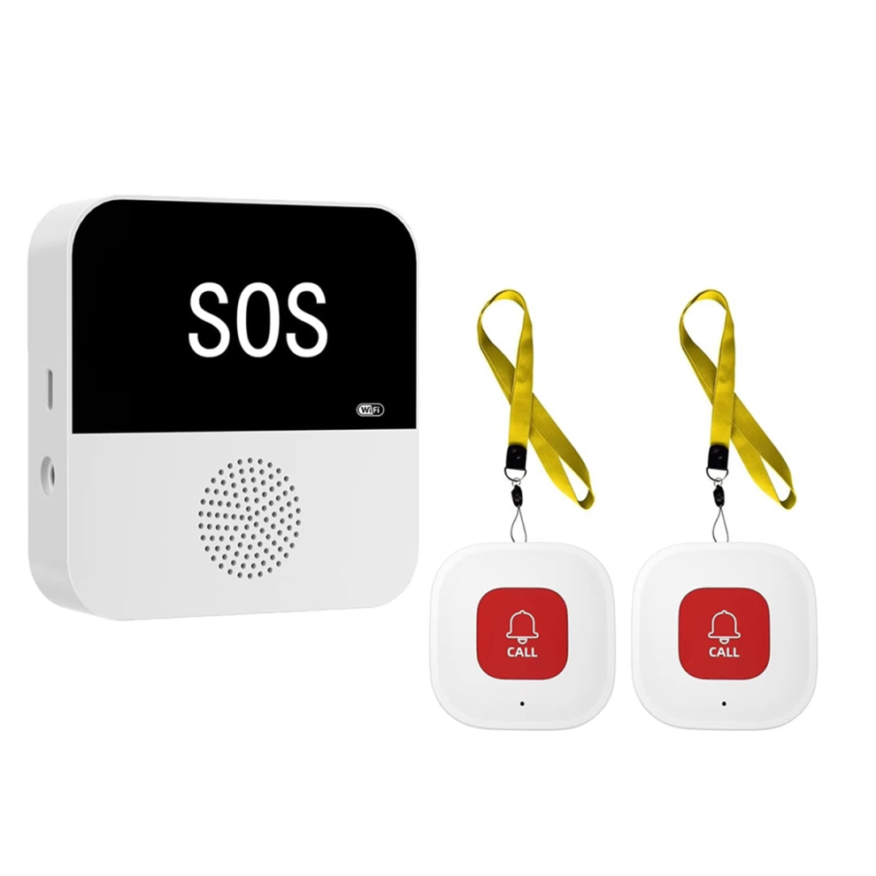 NeznaäKovã© Wireless Wifi Elderly Caregiver Pager Sos Call Button Emergency Sos