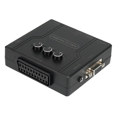 Convertitore componente RGBS VGA a YPBPR SCART a YPBPR YCBCR