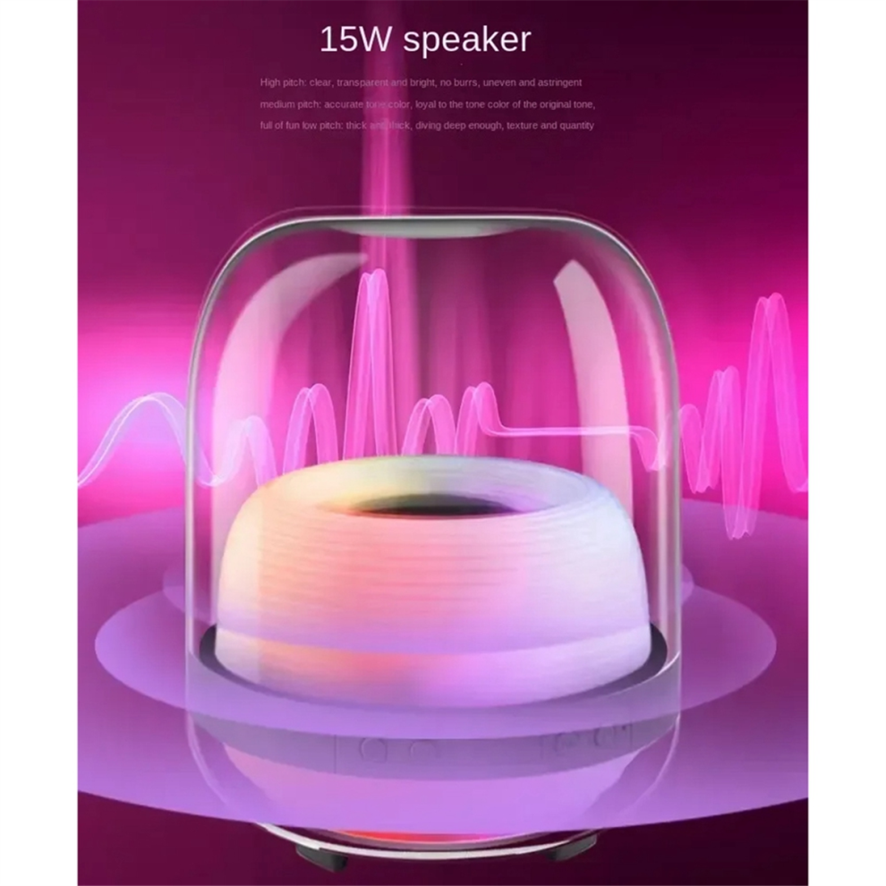 Wireless Bluetooth Speaker Led Subwoofer Hifi Sound Quality,B 4853167848642