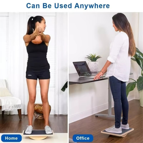 Wooden Balance Board for Core Strength Training 1