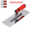 Squared Trowel 3pcs Set, with Rubber Grout Float 5