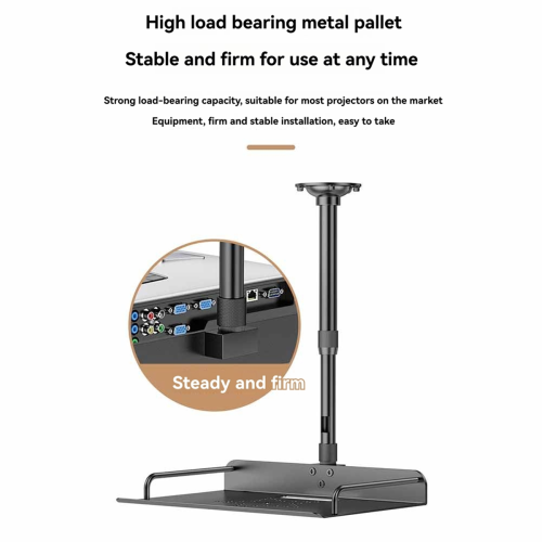 Ceiling Mount Tray Wall Mount Bracket for Cameras & Projectors,A