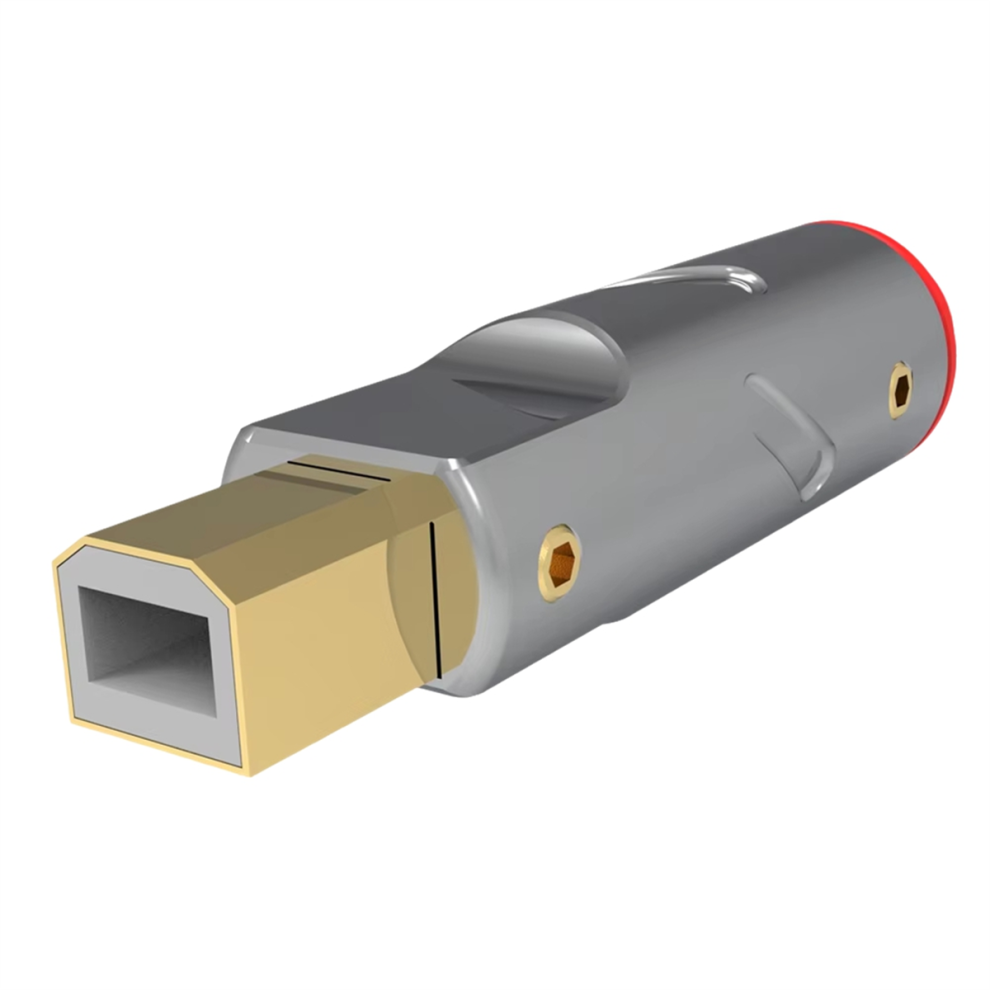 Cable De Datos Usb Decodificador De Audio Hifi Chapado En Oro De 24 Quilates (Diy), B51-image