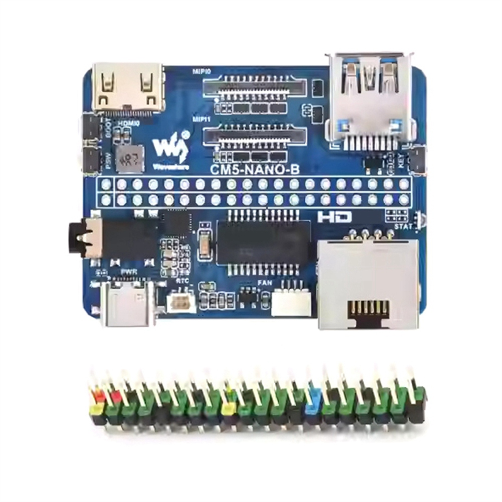 Waveshare Cm5 Mini Base Io Board Nano B For Raspberry Pi 4851215436223