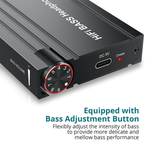 Ενισχυτής ακουστικών HiFi BASS Φορητός ενισχυτής ακουστικών 3,5 χιλ. 2