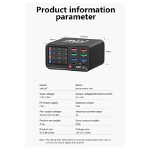 MaAnt Aant Mini Desktop Charging Station 8Ports Fast Charging EU PLUG